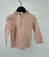 Top Roze met Goud Maat 80