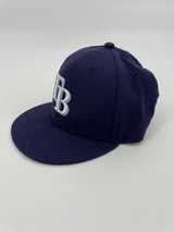 Tampa Bay Rays 59Fifty Cap Donkerblauw Fitted Maat 5 - 9 Jaar