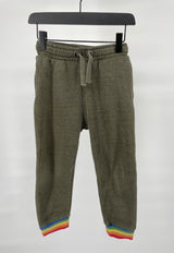 Joggingpak Groen met Regenboog Details Maat 116