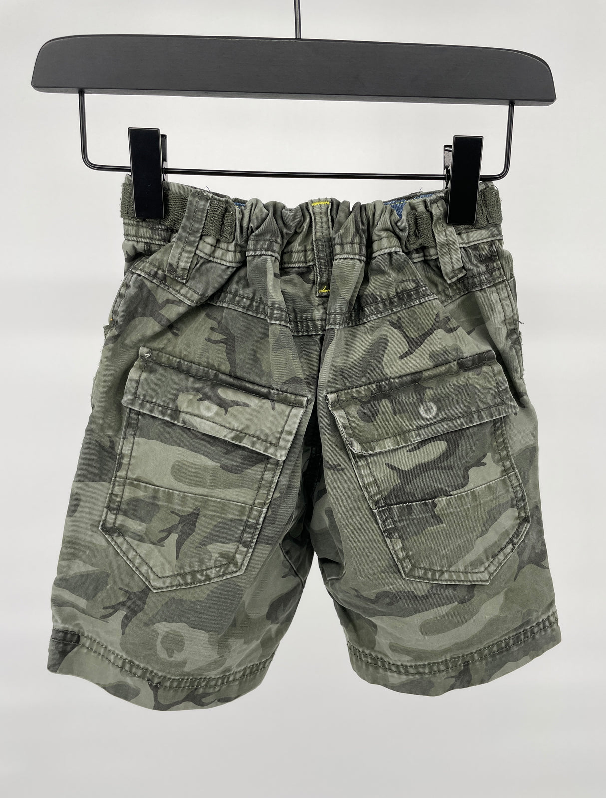 Korte Broek Groen Camouflage Maat 98