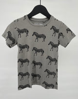 T-shirt Grijs Zebra's Maat 110