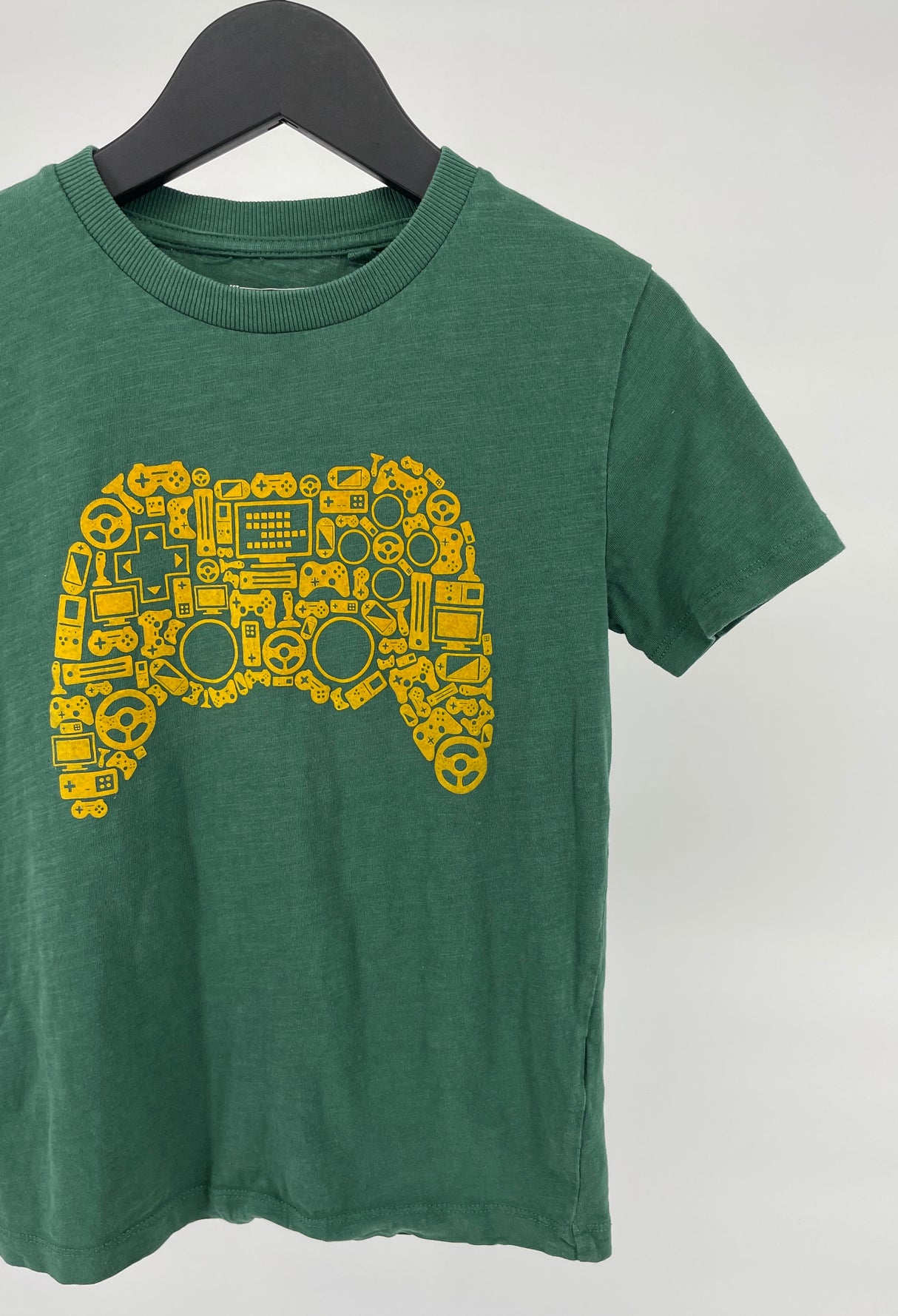 T-shirt Groen Controller Maat 122