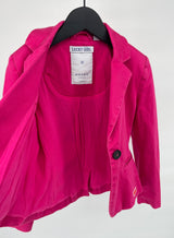 Blazer Roze Less Monday More Friday Maat 128