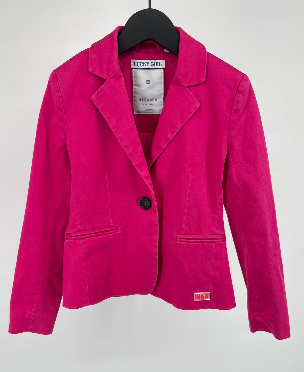 Blazer Roze Less Monday More Friday Maat 128