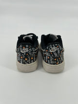 Air Force 1 LV8 Kids Just Do It Zwart Maat 31