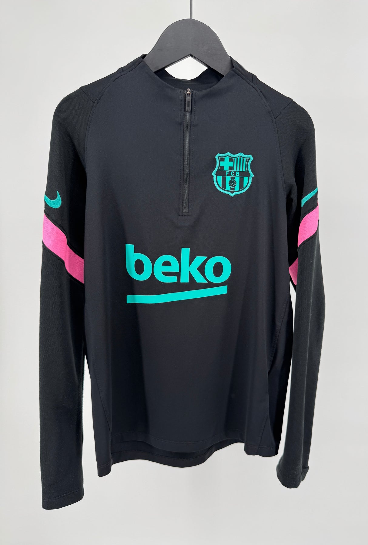 FC Barcelona Longsleeve Zwart Maat 140 / 146