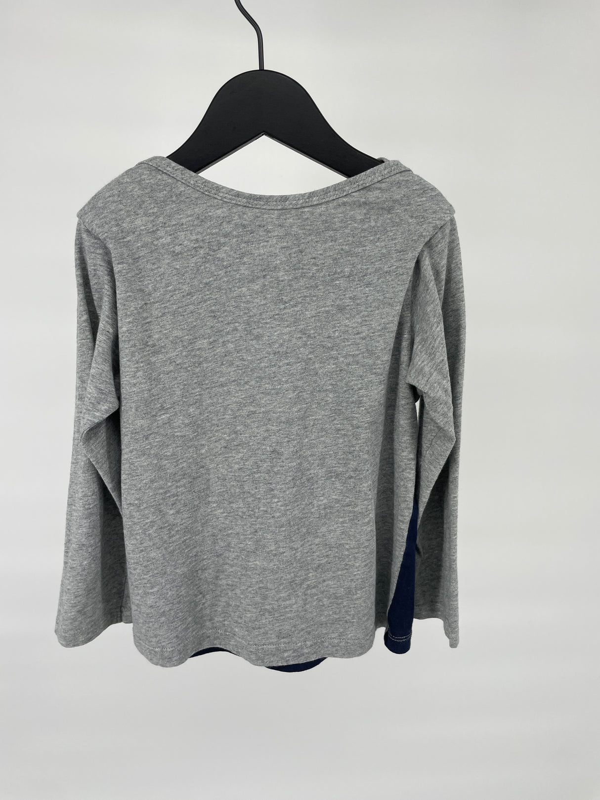 Longsleeve Donkerblauw Grijs