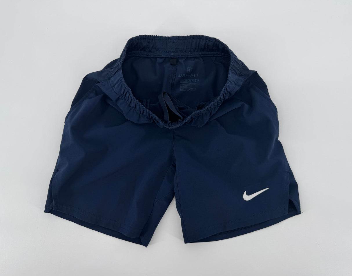 Tennis Short Court Flex Ace Donkerblauw Maat 128 / 134