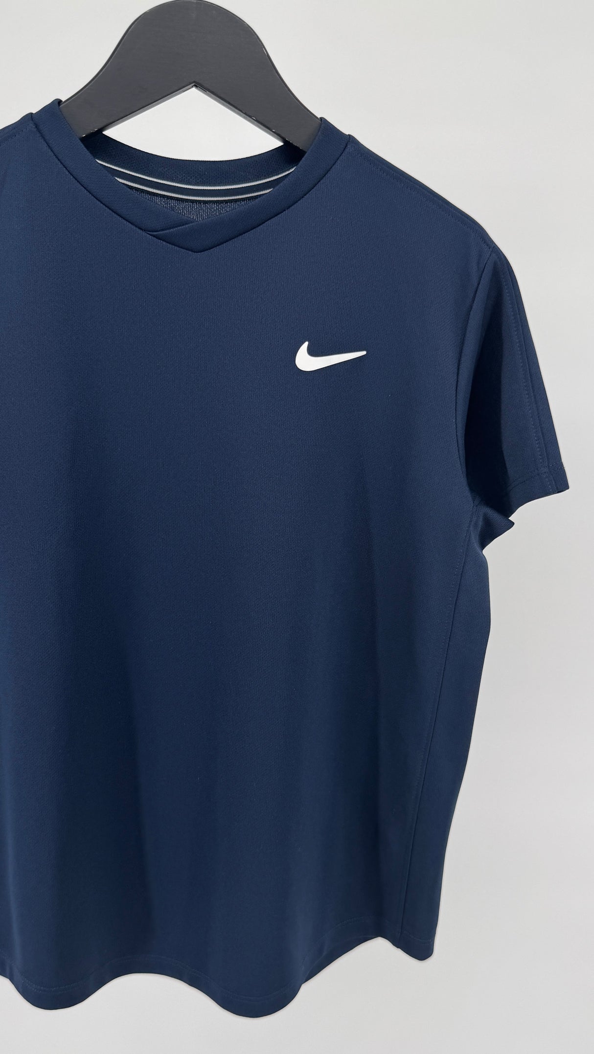 T-shirt Tennis Donkerblauw Maat 146 / 152