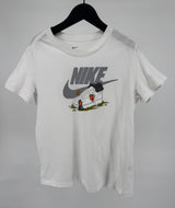 T-shirt Wit Schoen met Aardbei Maat 152 / 158