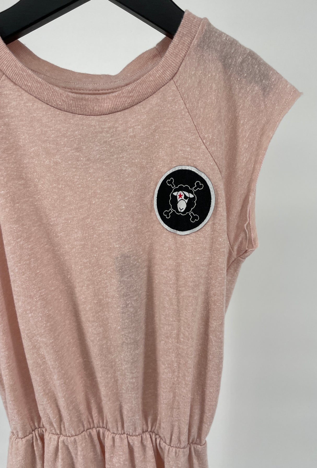Jurk Licht Roze Mouwloos Maat 92 / 98