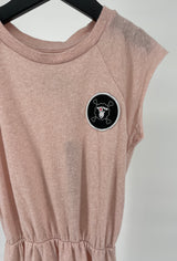Jurk Licht Roze Mouwloos Maat 92 / 98