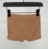 Korte Broek Badstof Bruin Maat 98
