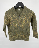 Vest Groen Goud Maat 104