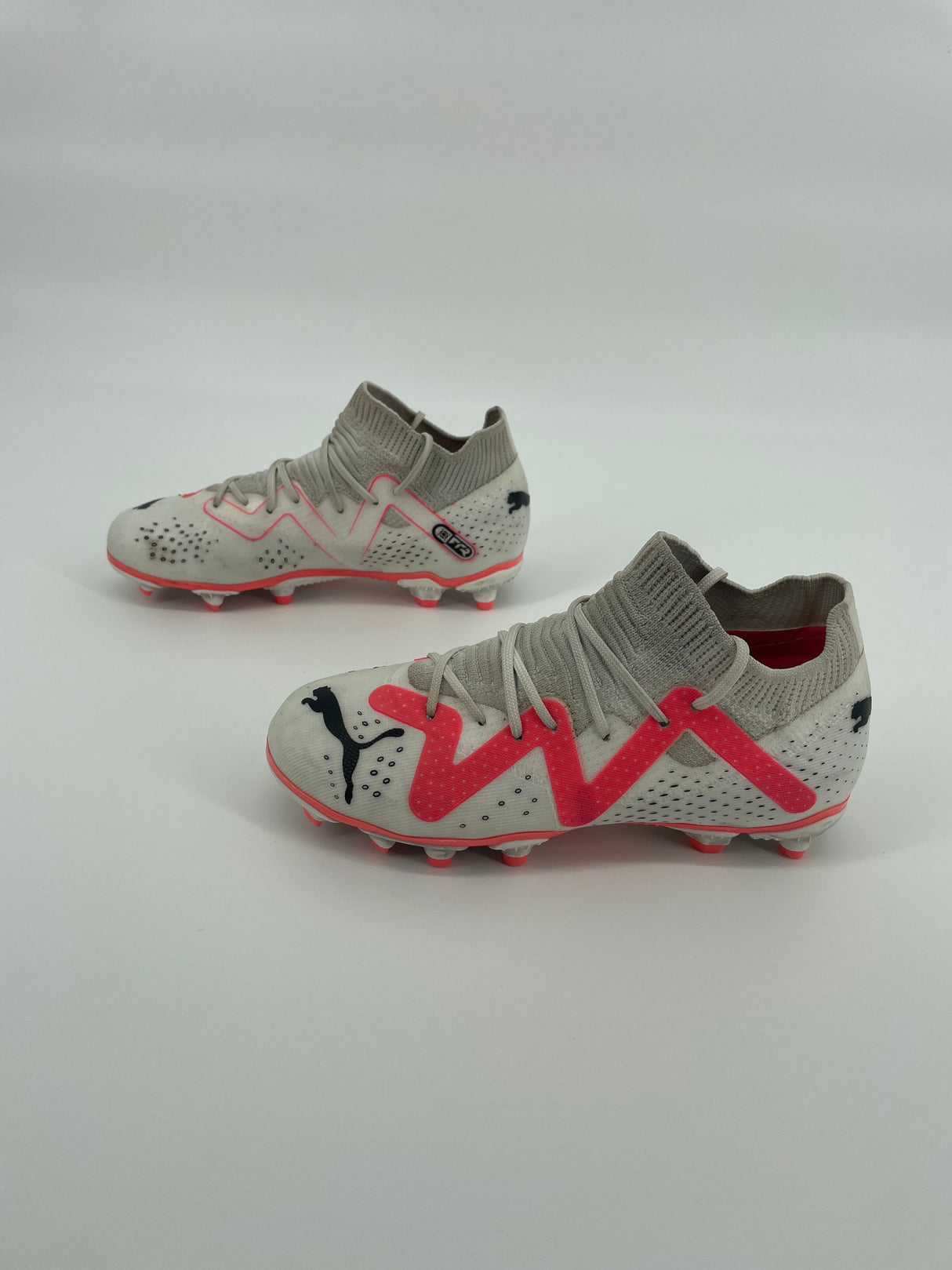 Voetbalschoenen Wit Roze Maat 32