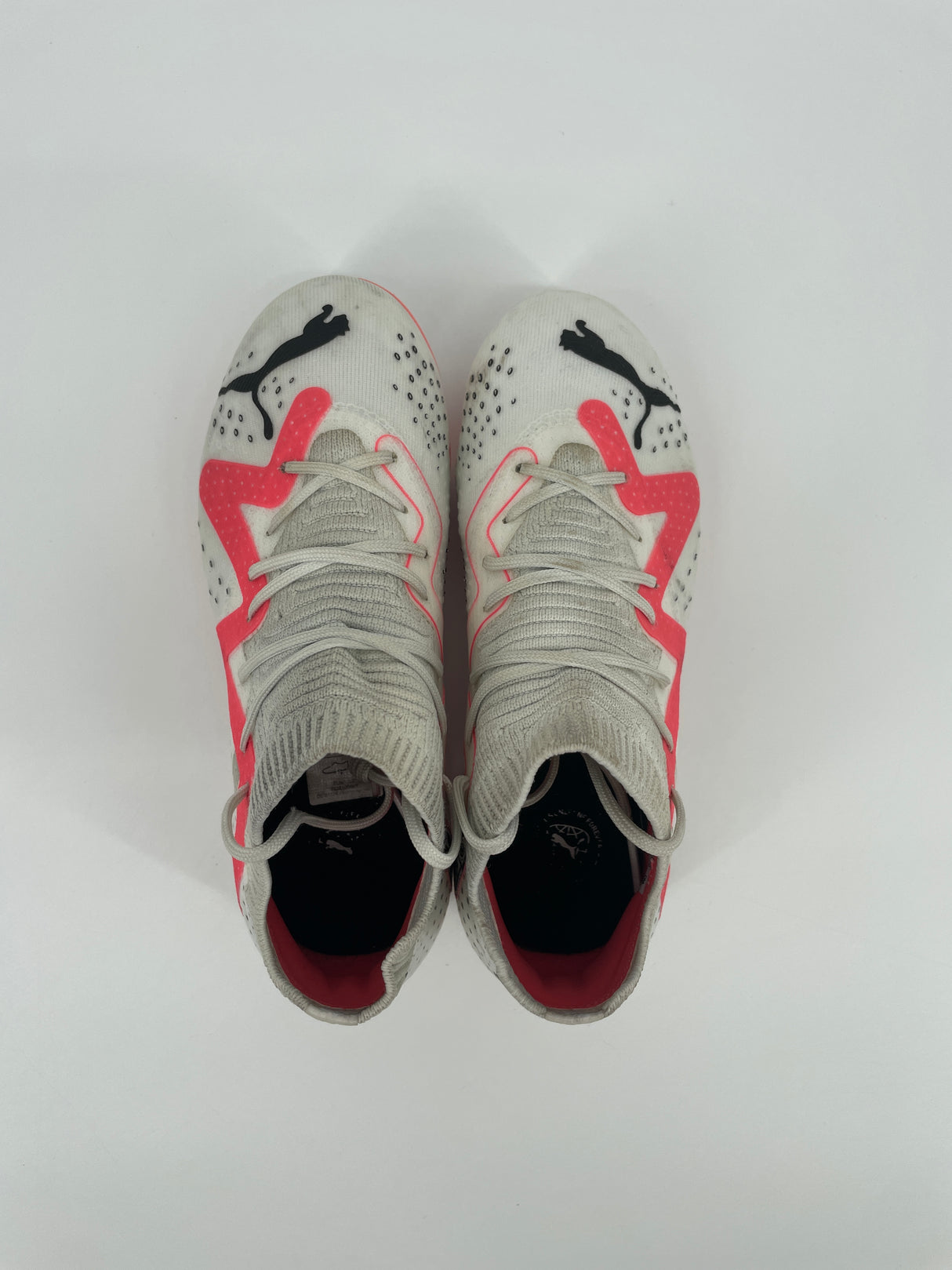 Voetbalschoenen Wit Roze Maat 32