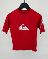 UV Surf Shirt Korte Mouw Rood Maat 116