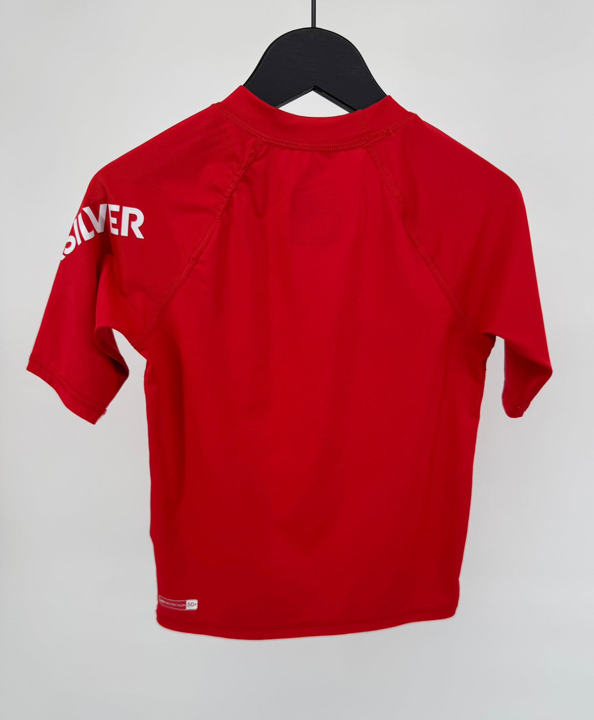 UV Surf Shirt Korte Mouw Rood Maat 116