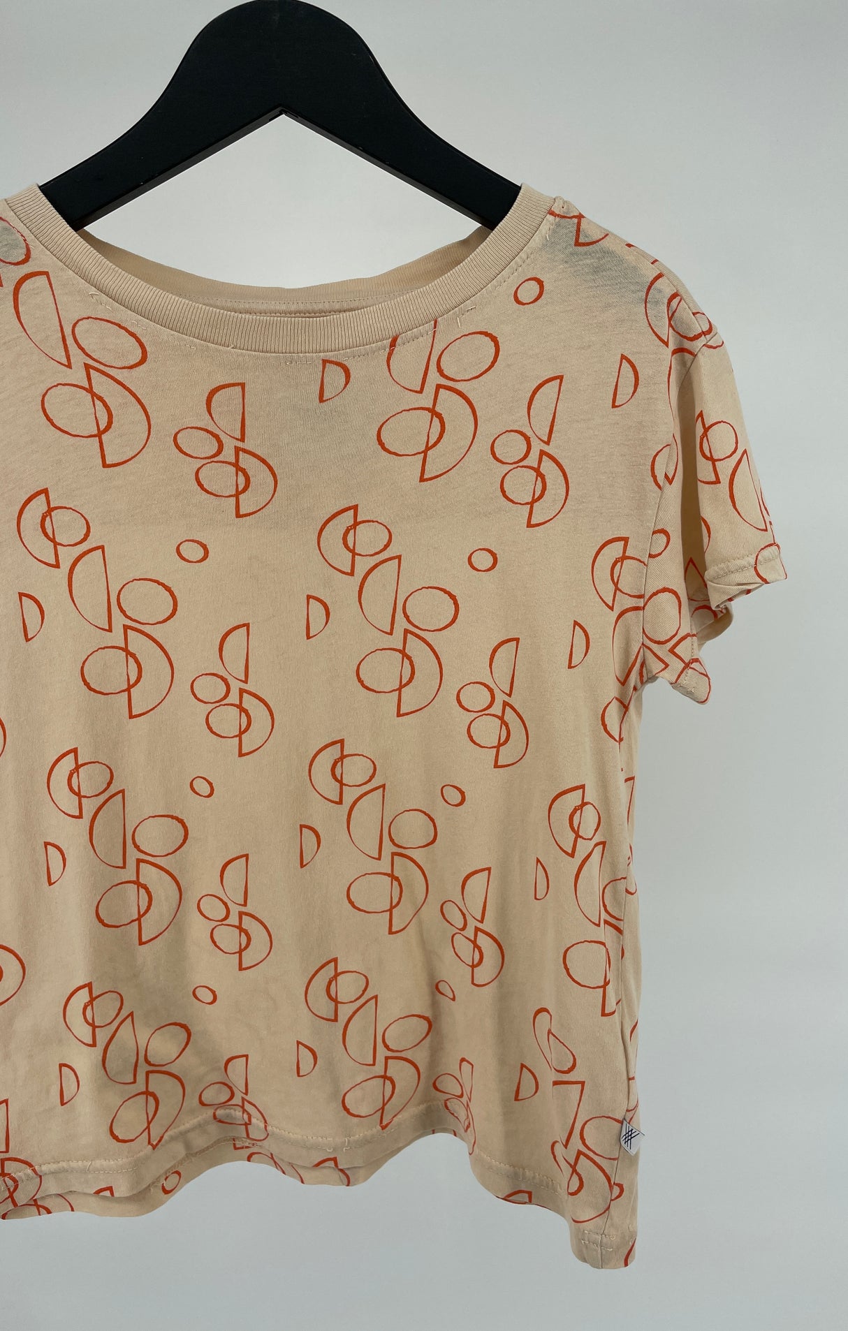 T-shirt Geel Print Maat 98