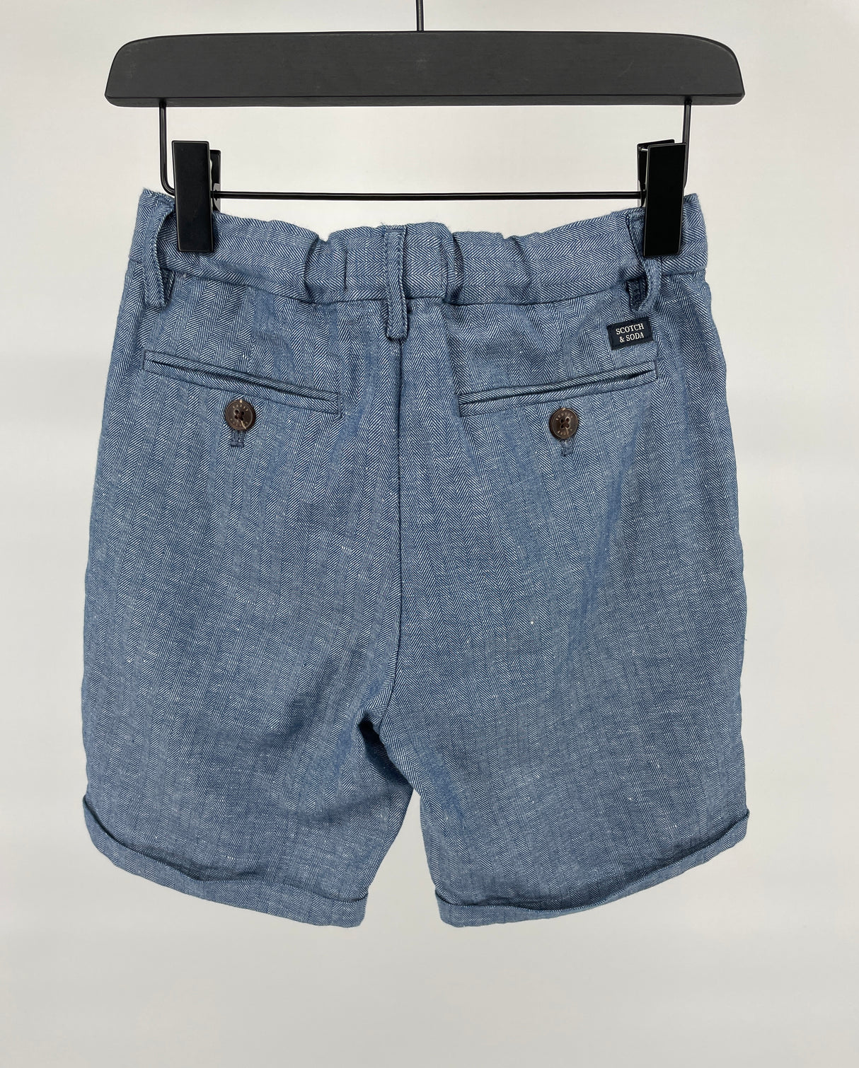 Korte Broek Chino Blauw Maat 128