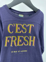 Longsleeve Paars C’est Fresh Maat 104