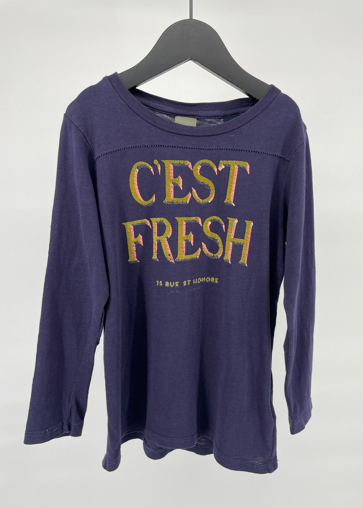 Longsleeve Paars C’est Fresh Maat 104