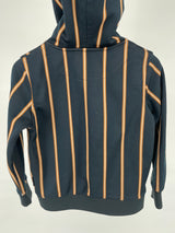 Hoodie Donkerblauw Strepen Maat 116