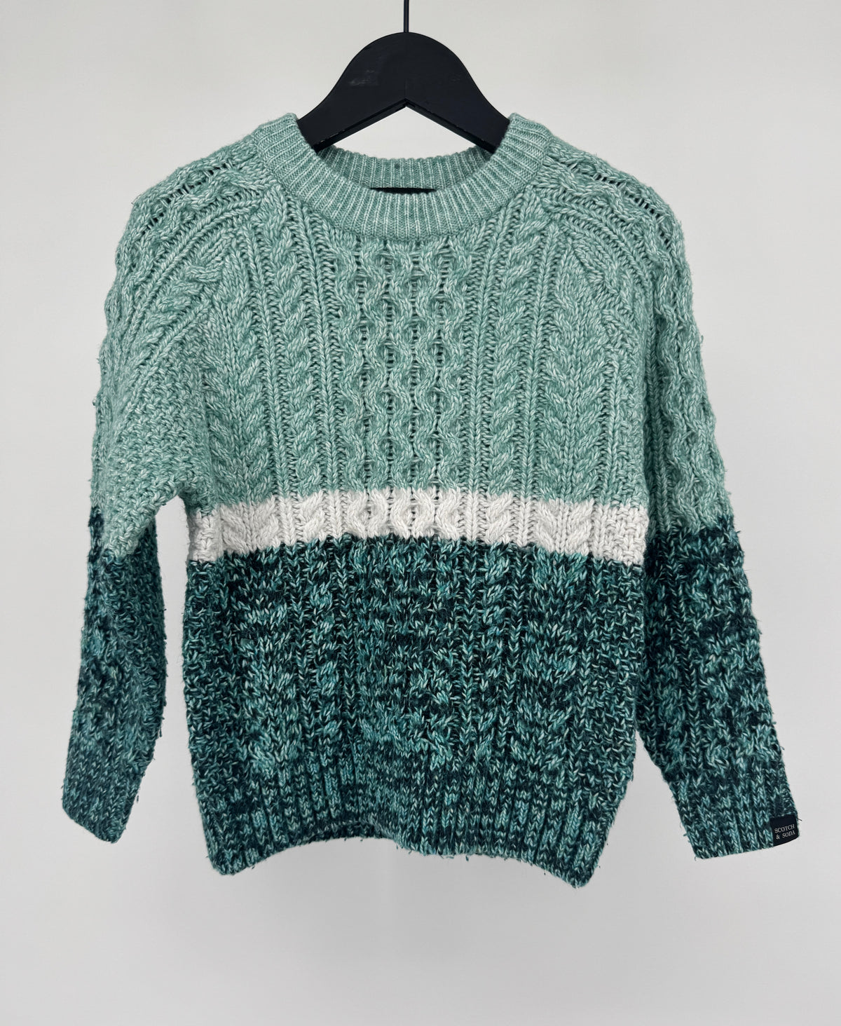 Trui Groen Gebreid Maat 116