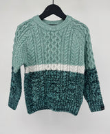 Trui Groen Gebreid Maat 116