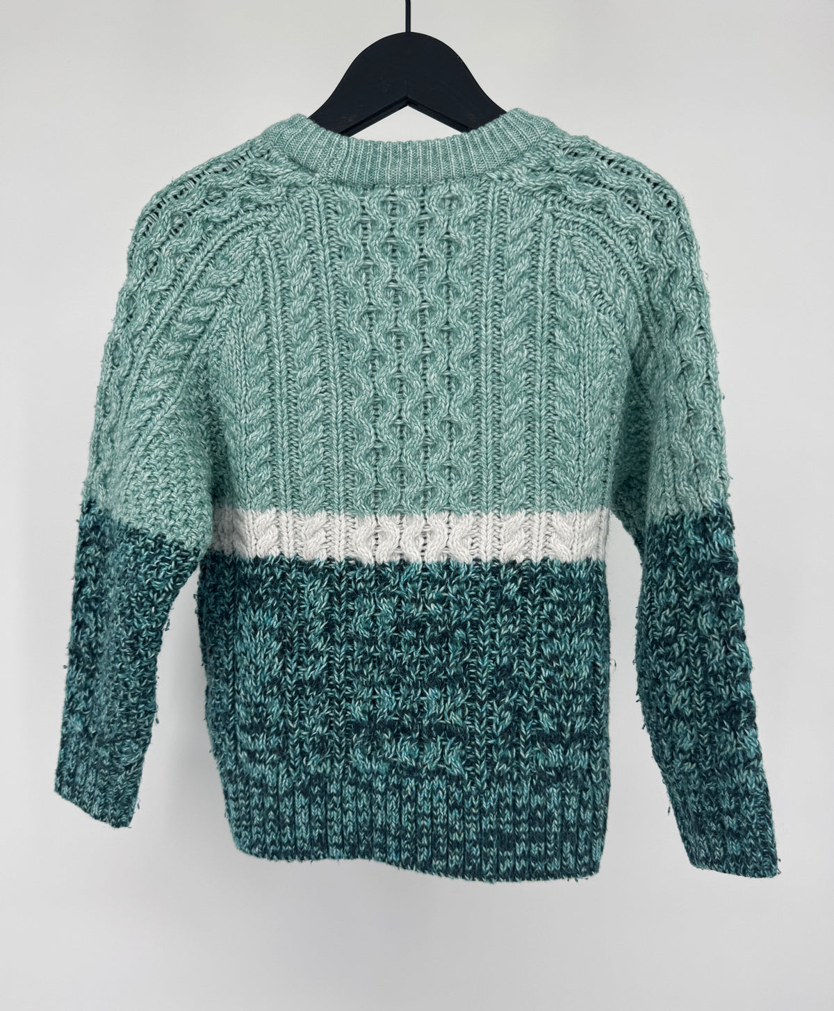 Trui Groen Gebreid Maat 116