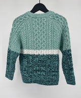 Trui Groen Gebreid Maat 116