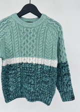 Trui Groen Gebreid Maat 116