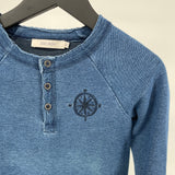 Longsleeve Blauw Maat 122 / 128