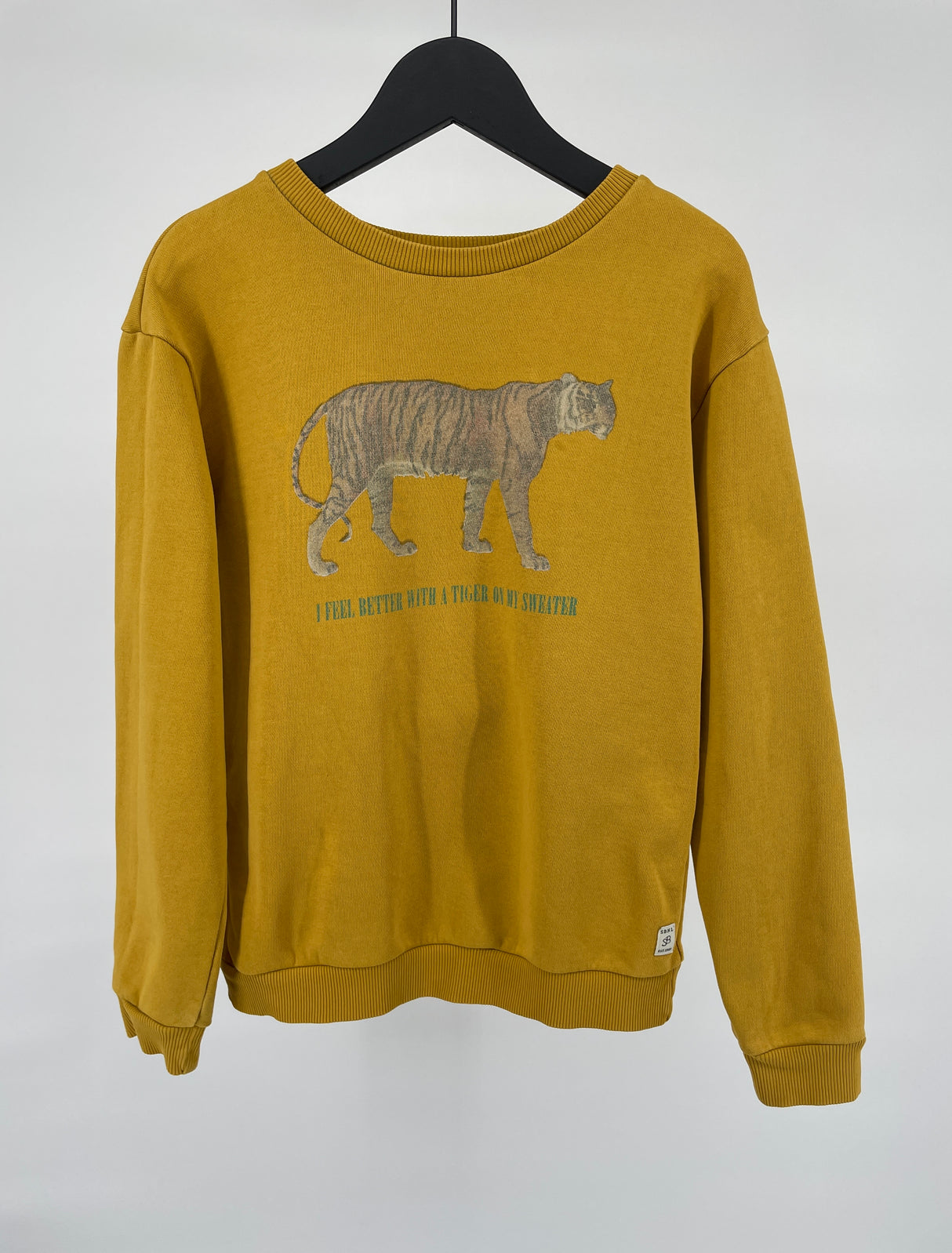 Trui Geel Tijger Maat 146 / 152