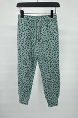 Joggingbroek Blauw Luipaard Print Maat 116