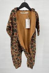 Jumpsuit Bruin met Camouflage Print