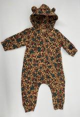 Jumpsuit Bruin met Camouflage Print