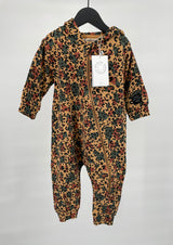 Jumpsuit Bruin met Camouflage Print