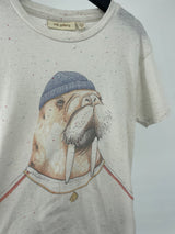 T-shirt Beige Walrus Maat 152