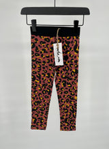 Legging Rood Luipaard Maat 92 / 98