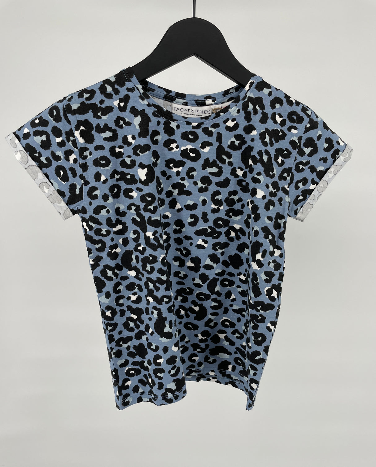 T-shirt Blauw Luipaard