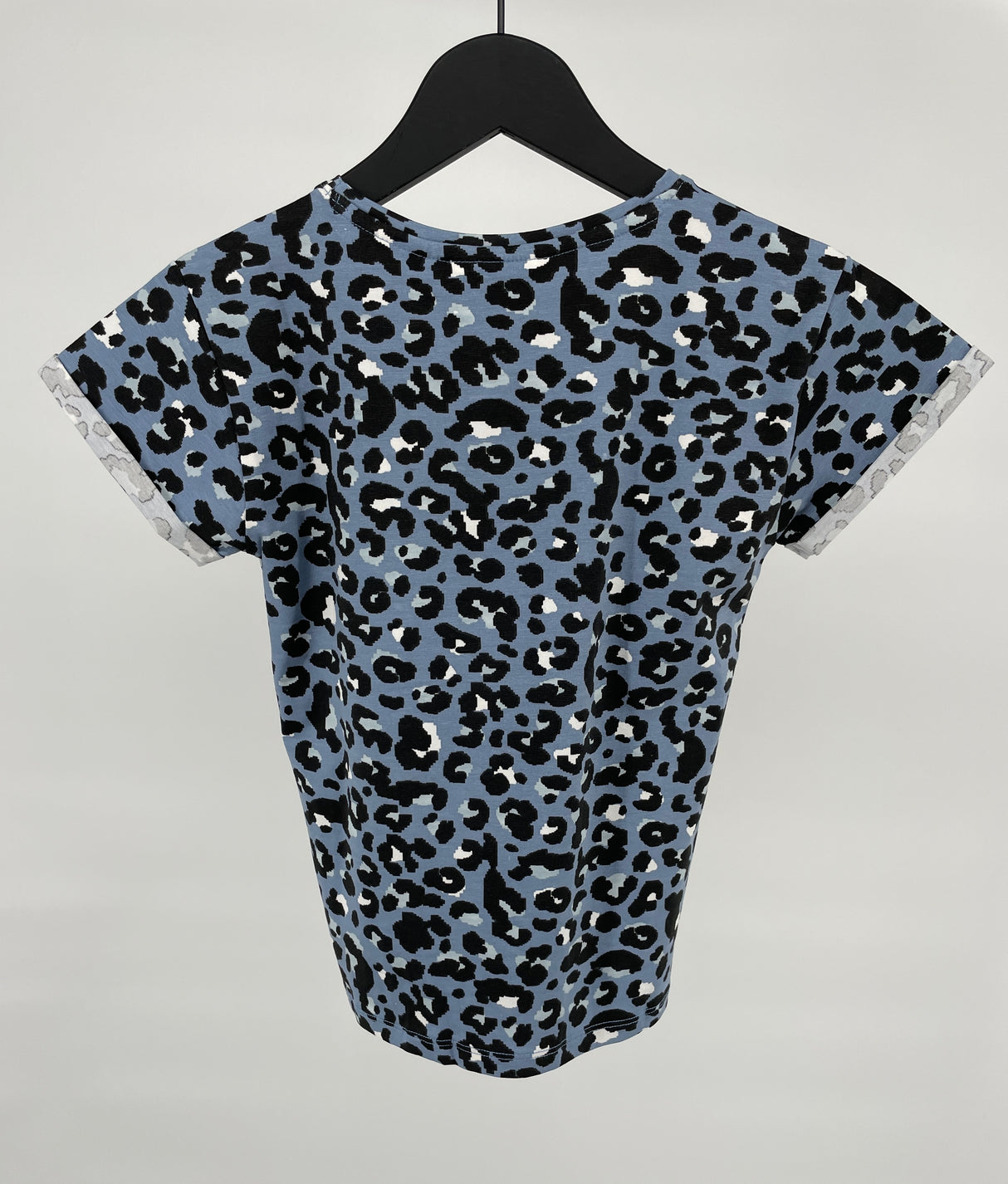 T-shirt Blauw Luipaard