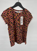 T-shirt Rood Luipaard