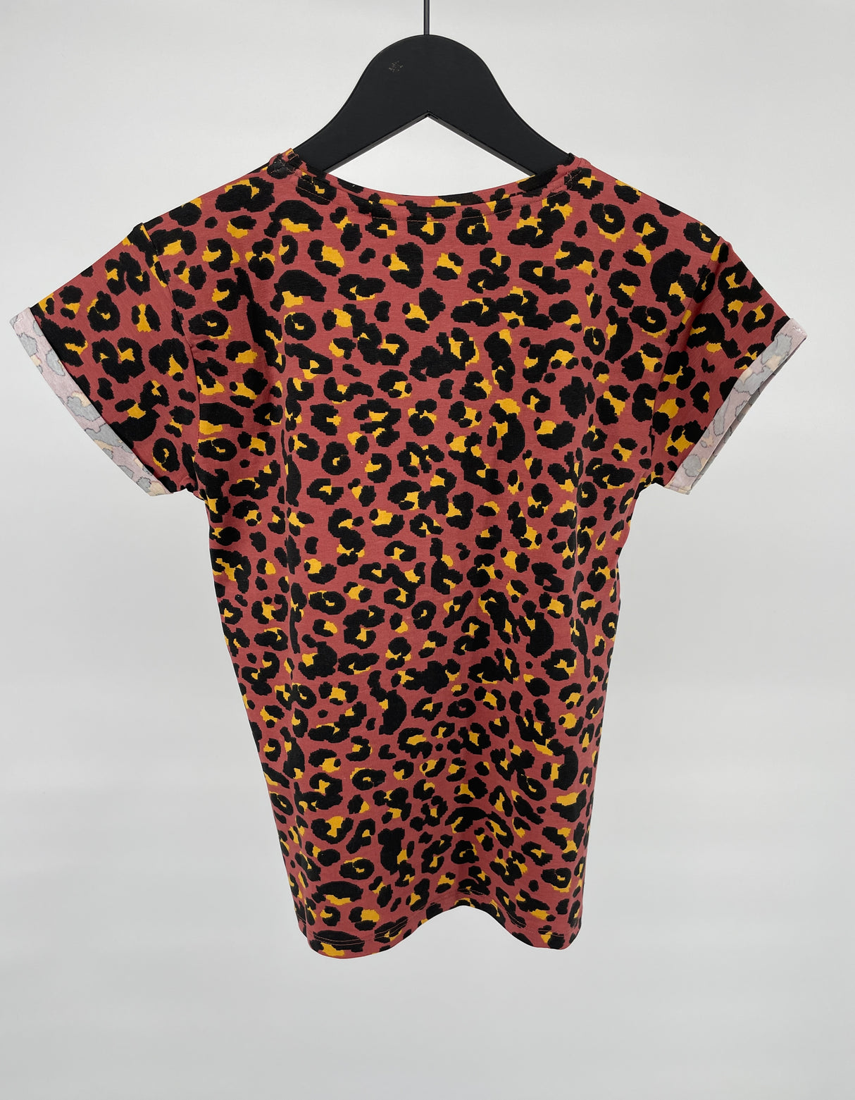 T-shirt Rood Luipaard
