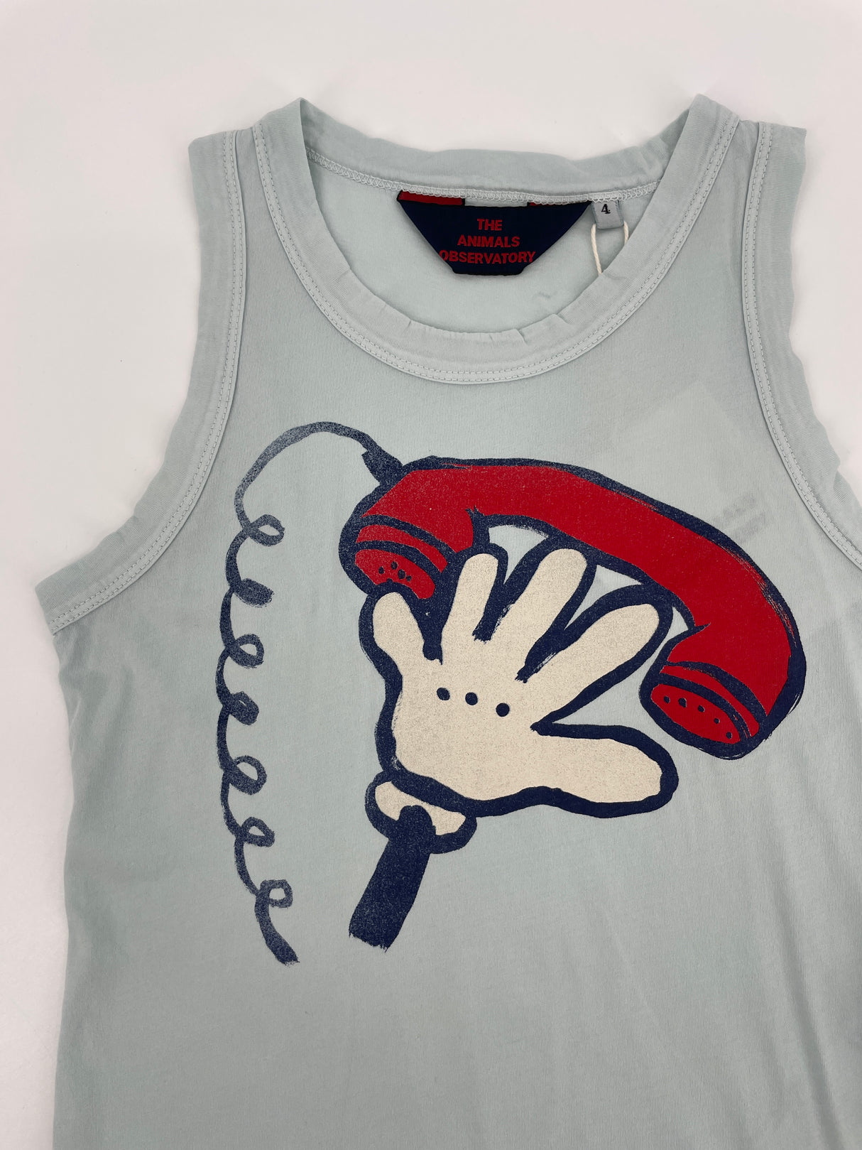 Tanktop Lichtblauw Mickey