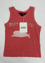 Tanktop Rood Dolfijn Maat 116