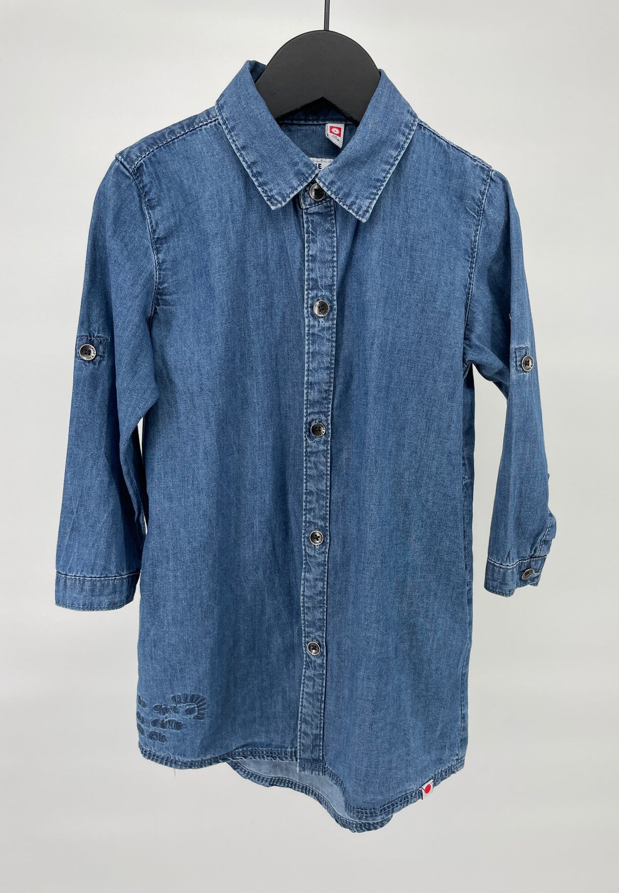 Jurk Blauw Denim Maat 86