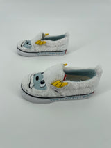 Slip On Yeti Wit Lichtblauw Maat 24