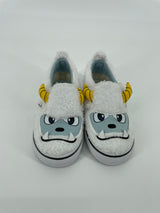 Slip On Yeti Wit Lichtblauw Maat 24