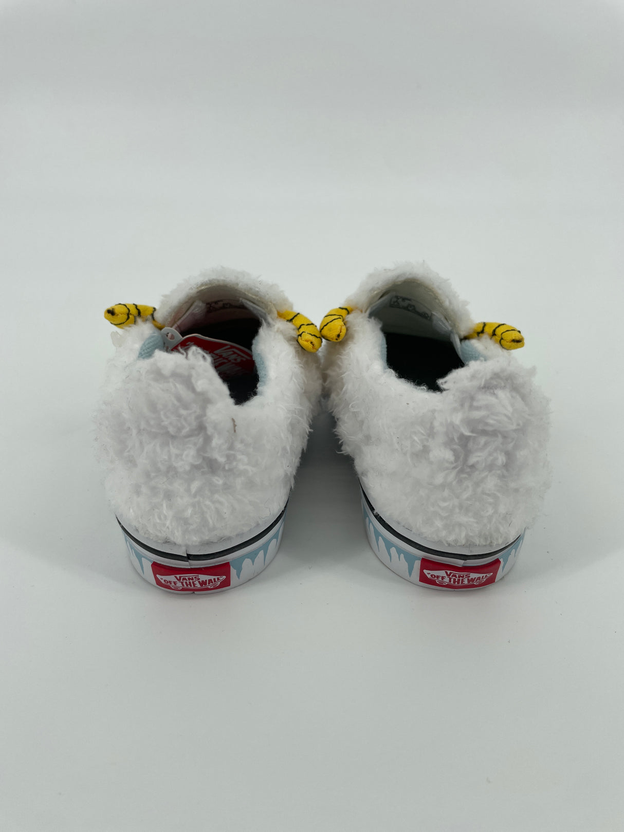 Slip On Yeti Wit Lichtblauw Maat 24